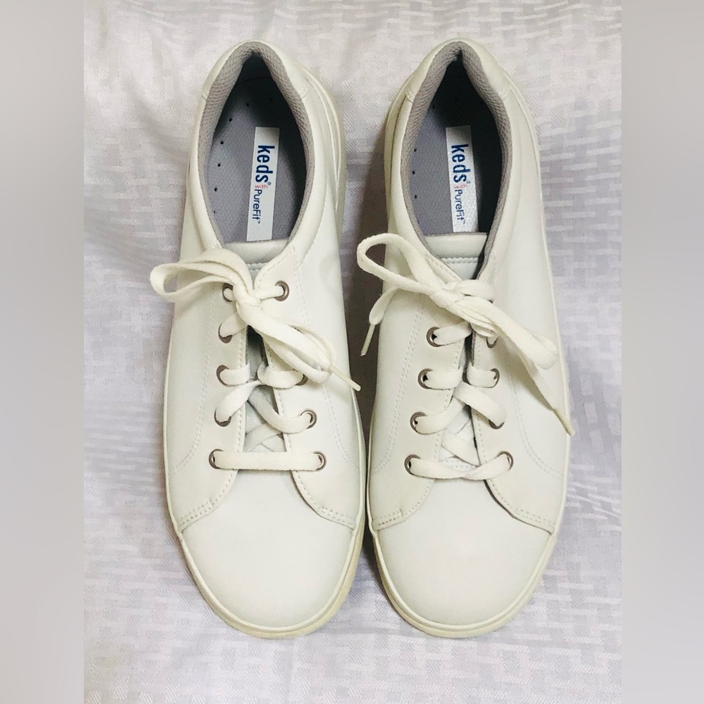 Keds with Pure Fit, Gently Used, Tread like new, a few blemishes on side